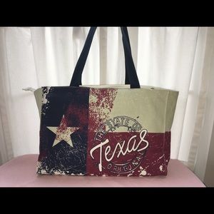 New Robin Ruth Texas Canvas Tote